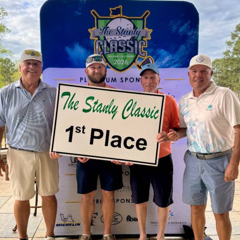 First Place Golf Foursome from Clint Miller Exterminating