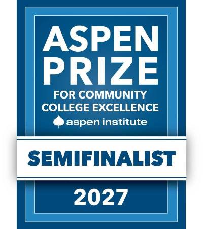 Semifinalist Award Logo for Aspen Prize  