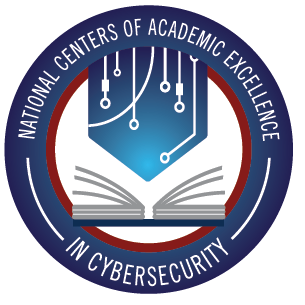 Seal logo for Center of Academic Excellence in Cyber Defense Education