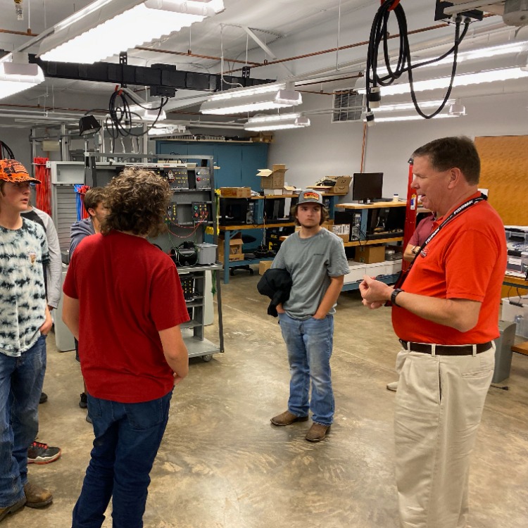 Students in Electronics Club